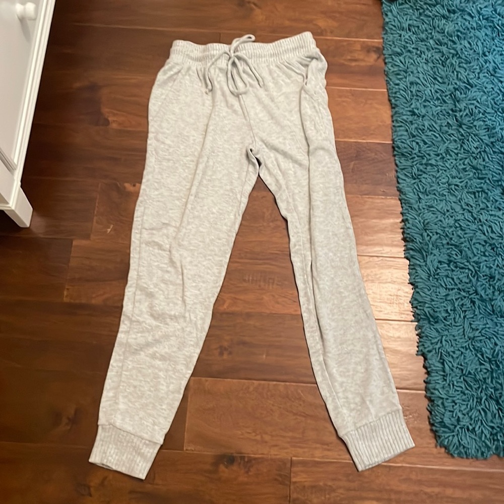 Grey target sweatpants